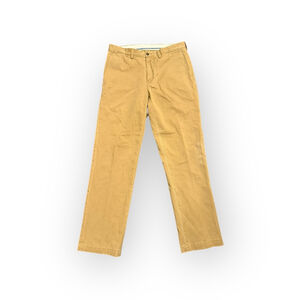 Polo Ralph Lauren Men’s Classic Fit Chino Pants Sz 34x32 Tan Khaki Cotton Twill